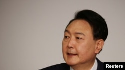 韩国候任总统尹锡悦。 (资料照片)