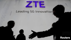 中兴通讯2018年2月在西班牙办展销(路透社)