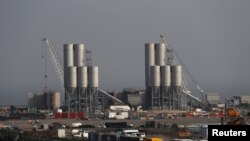 欣克利角C核电站项目地点(资料图,2016年9月14日)。