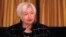 Giám đốc Cục Dữ Trữ Liên Bang (Mỹ), bà Janet Yellen, 3/3/2017.