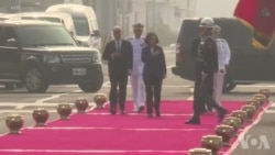 台湾总统蔡英文主持舰成军典礼 台湾总统蔡英文主持舰成军典礼