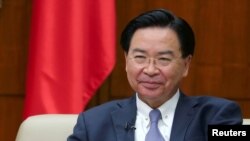 资料照:台湾外交部长吴钊燮