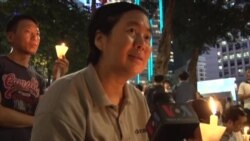 港人要求释放刘晓波 回归周年庆祝蒙阴影 港人要求释放刘晓波 回归周年庆祝蒙阴影