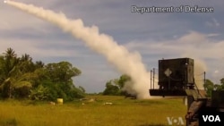 美国的导弹防御系统。美国国防部曾经指责中国黑客美国的武器系统,窃取了导弹防御系统、战斗机和军舰等技术资料。(美国国防部照片)