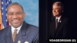 众议院外交事务委员会的主席米克斯(左)与该委员会的首席共和党成员麦考尔(右)。