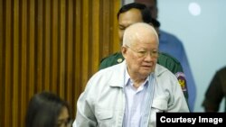 红色高棉的前主席乔森潘(资料照片)