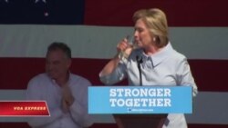 Bà Clinton không vận động ở California sau khi có chẩn đoán viêm phổi Bà Clinton không vận động ở California sau khi có chẩn đoán viêm phổi