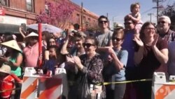 农历新年在美国热度不减 十万人观看游行 农历新年在美国热度不减 十万人观看游行