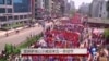 亚洲多地以示威抗议迎来五一劳动节