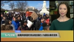 全美多地将游行抗议枪支暴力 六成民众表示支持 全美多地将游行抗议枪支暴力 六成民众表示支持