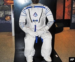 俄国博物馆中展出的太空服