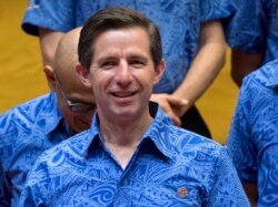 资料照:澳大利亚贸易部长伯明翰