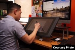 Rio Koeswan, warga Indonesia di Kanada yang berkecimpung di dunia animasi sebagai layout supervisor (Dok: Rio Koeswan)