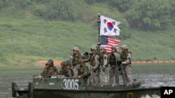 美国与韩国2013年5月举行联合军事演习（美联社）