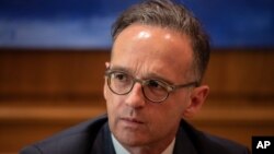 Menteri Luar Negeri Jerman Heiko Maas, melakukan kunjungan mendadak ke Tripoli, Senin, 17 Agustus 2020. (Foto: dok).