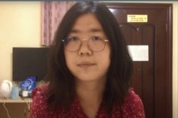 奥斯卡人权奖获得者张展。(法新社资料)