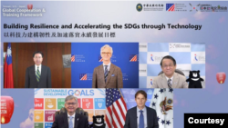 台美日三方2021年9月29日共同主持“全球合作暨训练架构”GCTF视讯工作会议(照片来自台湾外交部网站)