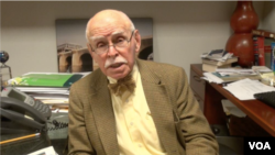 纽约大学法学院著名中国法律专家孔杰荣教授(美国之音)