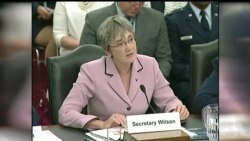 威尔逊称太空冲突难以避免原声视频 (美国国会视频) 威尔逊称太空冲突难以避免原声视频 (美国国会视频)