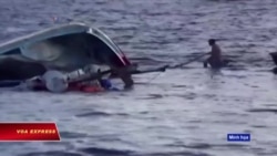 Tàu TQ đâm chìm tàu cá Việt ở Hoàng Sa Tàu TQ đâm chìm tàu cá Việt ở Hoàng Sa