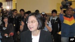 台湾民进党主席蔡英文