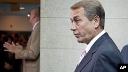 美国众议院议长约翰·贝纳(资料照片)