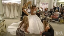 一万美元一条的厕纸婚纱裙 一万美元一条的厕纸婚纱裙