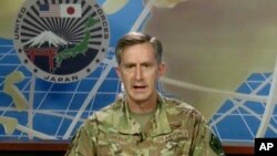 资料照:现为美军太平洋空军司令、时任驻日美军司令的凯文·施耐德中将(2020年7月29日)