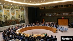 联合国安理会2018年4月14日召开叙利亚问题紧急会议(路透社)