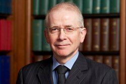 英国最高法院院长韦彦德 (英国最高法院官方网站照片)
