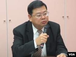 时任台湾观光局副局长张锡聪(美国之音张永泰2013年拍摄)