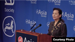 中国国务院新闻办副主任崔玉英(亚洲协会提供)