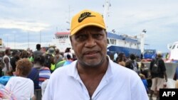 所罗门群岛马莱塔省(Malaita)前省长苏伊达尼(Daniel Suidani)(法新社)