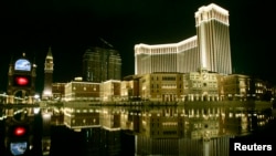 资料照:澳门夜景