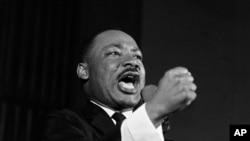 美国民权运动领袖马丁·路德·金。(资料照片)