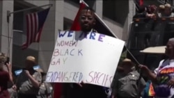 纽约同志大游行:欢庆生命悼念逝者 纽约同志大游行:欢庆生命悼念逝者