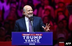 资料照:金融公司建达(Cantor Fitzgerald)的首席执行官霍华德·卢特尼克(Howard Lutnick)。