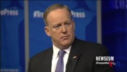 斯派塞讲叙利亚毒气攻击措辞不当被要求辞职 斯派塞讲叙利亚毒气攻击措辞不当被要求辞职