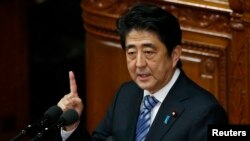 日本首相安倍晋三(资料图片)