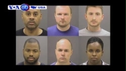 Mỹ truy tố sáu cảnh sát trong vụ Freddie Gray (VOA60) Mỹ truy tố sáu cảnh sát trong vụ Freddie Gray (VOA60)