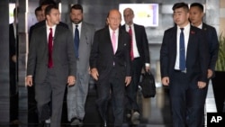 美国商务部长罗斯在北京参加贸易会谈(资料照片)