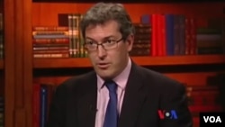 英国保守党人权委员会副主席罗杰斯接受美国之音的采访 (资料照片)