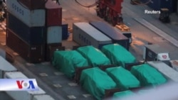 Singapore thúc Hong Kong trao trả đoàn xe thiết giáp bị thu giữ Singapore thúc Hong Kong trao trả đoàn xe thiết giáp bị thu giữ