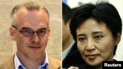 Từ trái: Ông Bạc Hy Lai, Neil Heywood và bà Cốc Khai Lai