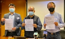 香港民意研究计划2月25日公布财政预算案即时民调显示，满意率净值及评分都创历史新低纪录 （美国之音/汤惠芸）