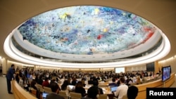 位于瑞士日内瓦的联合国人权委员会