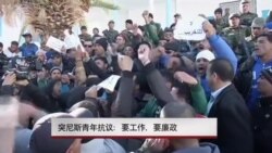 突尼斯青年抗议:要工作,要廉政 突尼斯青年抗议:要工作,要廉政