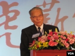 飞虎队成员台湾前空军副司令陈鸿铨中将(美国之音张永泰拍摄)