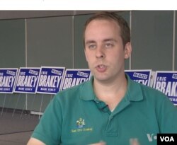 Republican Eric Brakey seeks re-election to Maine’s state Senate.