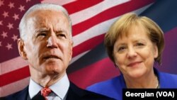 美国总统拜登和德国总理默克尔